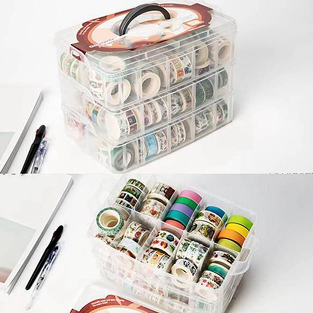 Clear 3 Layers 30 Grids Washi  - Washi Tape Set 리뷰 및 가격