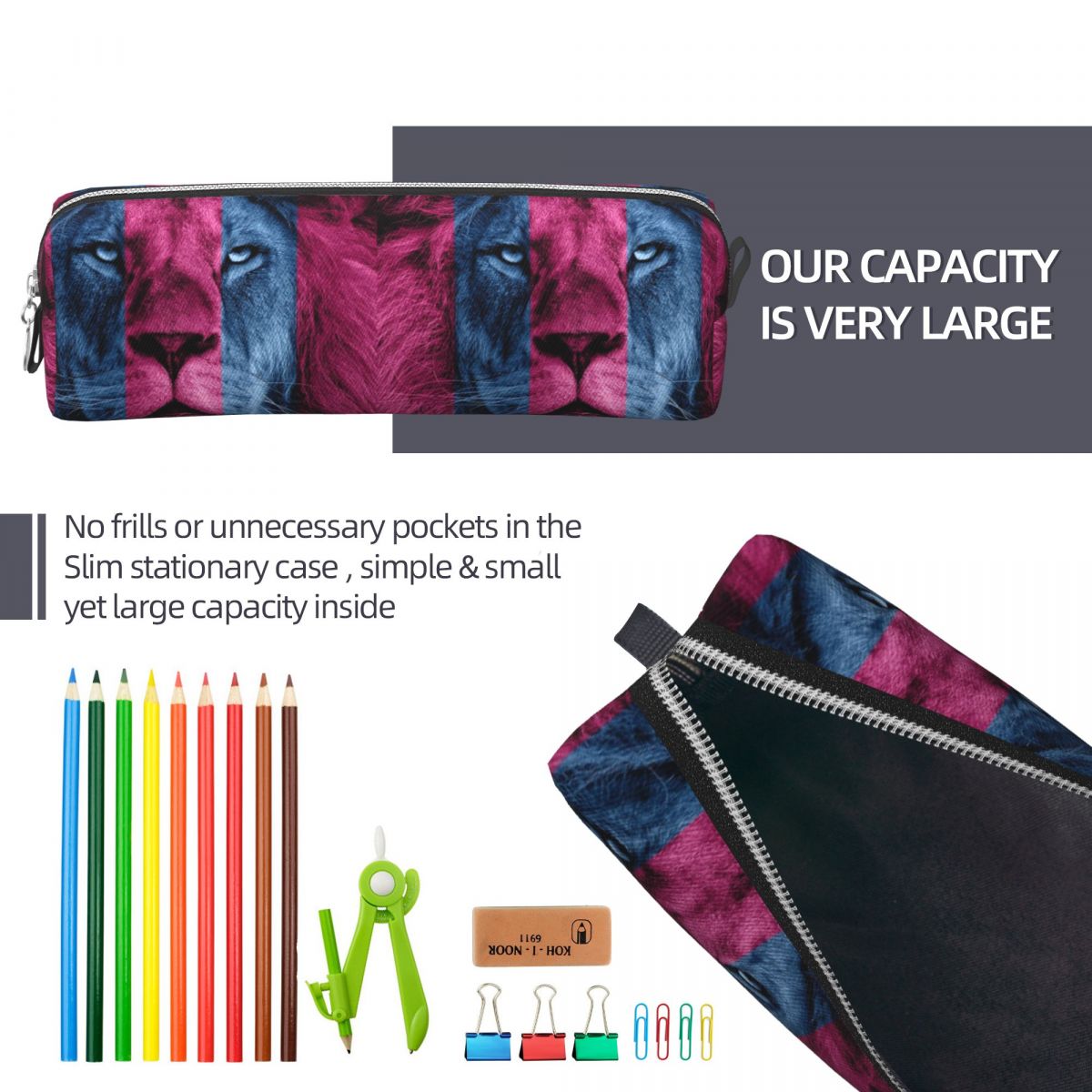 Aston Villa Lion Pencil Cases  - Lion Stationery & Office Supply(Kunshan)Co.Ltd 리뷰 및 가격