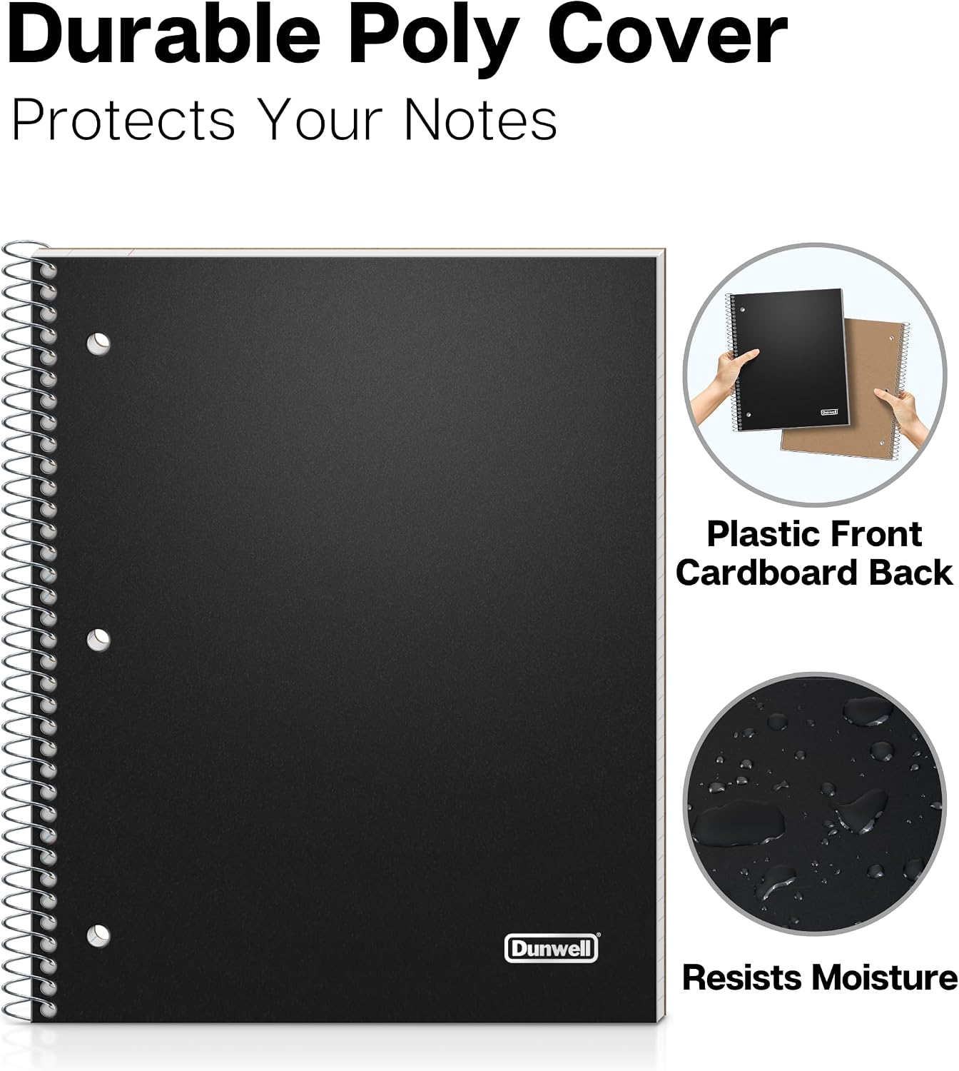 College Ruled Spiral Notebook  - Paper Punch 3 Hole 리뷰 및 가격