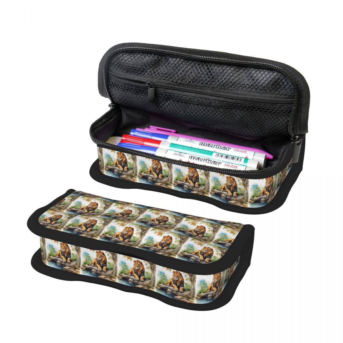 A Lion In A Forest Pencil Case - Lion Stationery & Office Supply(Kunshan)Co.Ltd 리뷰 및 가격