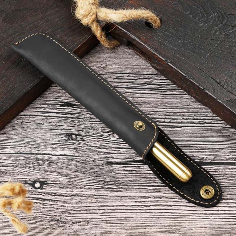 1pc Pen Bag Leather Packaging  - Office Stationery Supply Business 리뷰 및 가격