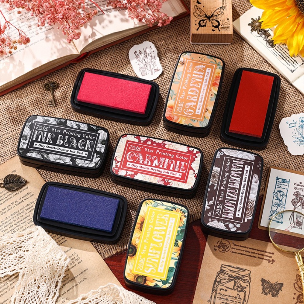 Portable Colorful Ink Pad Rect - Self Inking Stamp 리뷰 및 가격