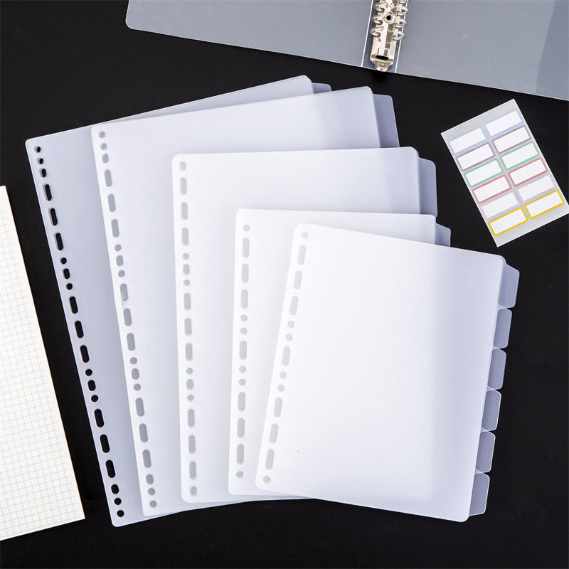 A4 A5 B5 Binder Dividers Gener - Index Tab Divider 리뷰 및 가격