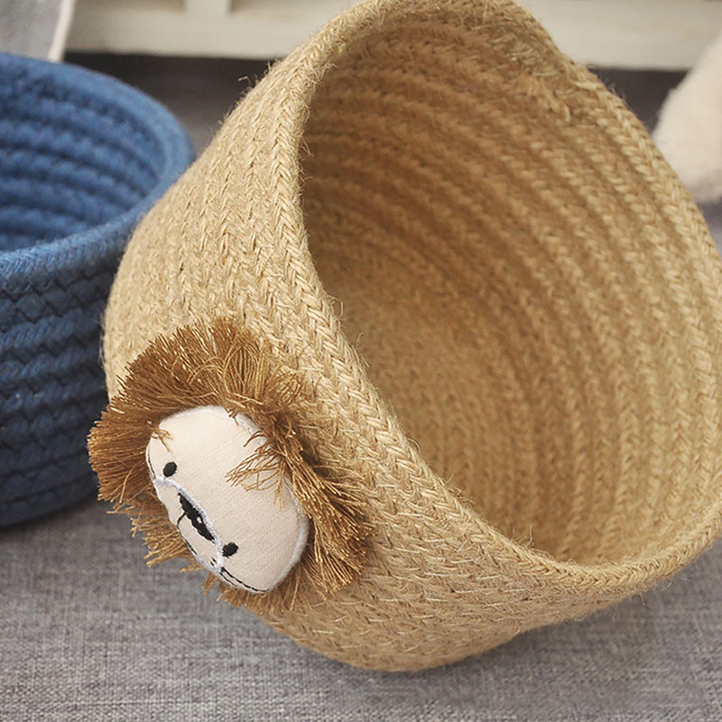 Cartoon Lion Woven Storage Bas - Lion Stationery & Office Supply(Kunshan)Co.Ltd 리뷰 및 가격
