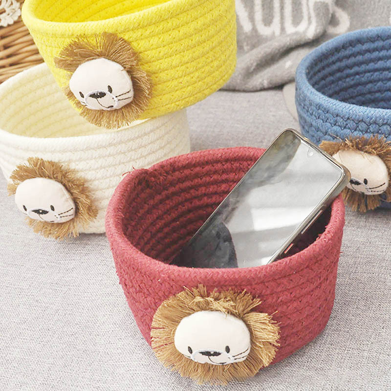 Cartoon Lion Woven Storage Bas - Lion Stationery & Office Supply(Kunshan)Co.Ltd 리뷰 및 가격