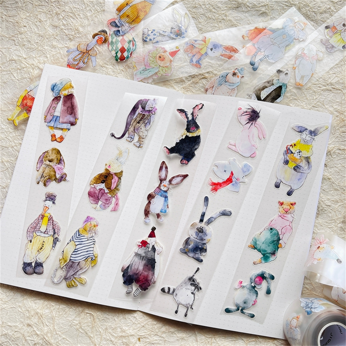 DingDing Studio Vintage Lovely - Washi Tape Set 리뷰 및 가격