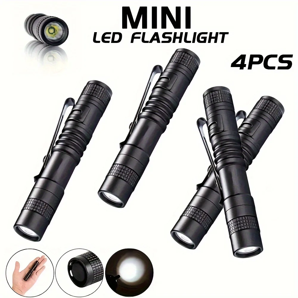 1-4PCS Mini Portable LED Pen L - Stationery Supply 리뷰 및 가격