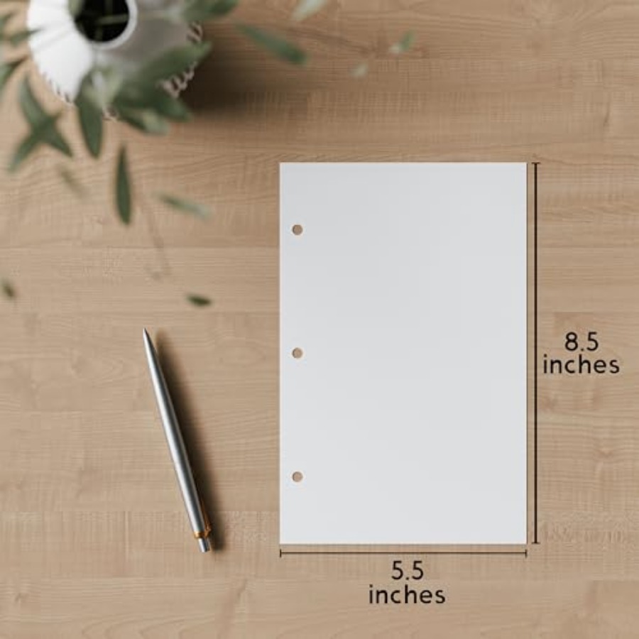 Half Letter Blank Paper, 3-Hol - Paper Punch 3 Hole 리뷰 및 가격