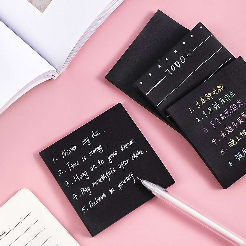 Black N Times Sticky Notes To  - Office Stationery Supply List 리뷰 및 가격