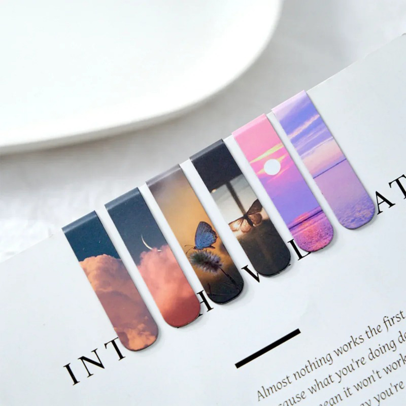 2Pcs/Set Fantasy Clouds Bookma - Paperclip Magnetic Set 리뷰 및 가격