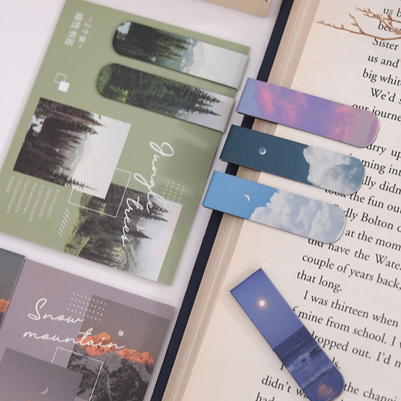 2Pcs/Set Fantasy Clouds Bookma - Paperclip Magnetic Set 리뷰 및 가격