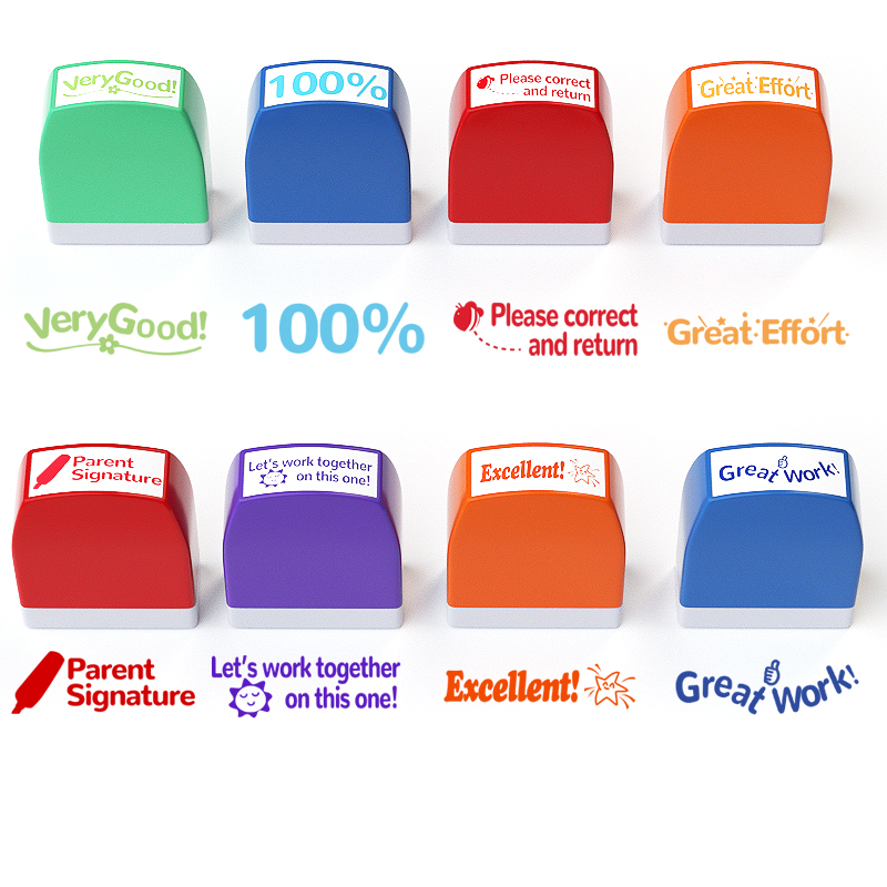 8 Teacher stamps Classroom Tea - Self Inking Stamp 리뷰 및 가격