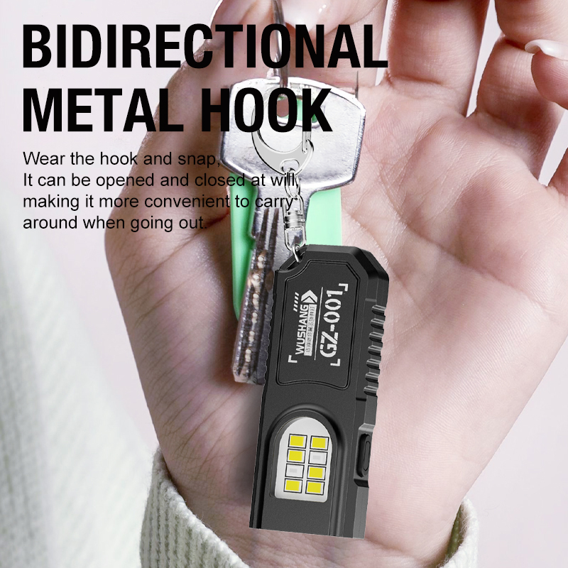 Portable Keychain LED COB Flas - Stationery Supply 리뷰 및 가격