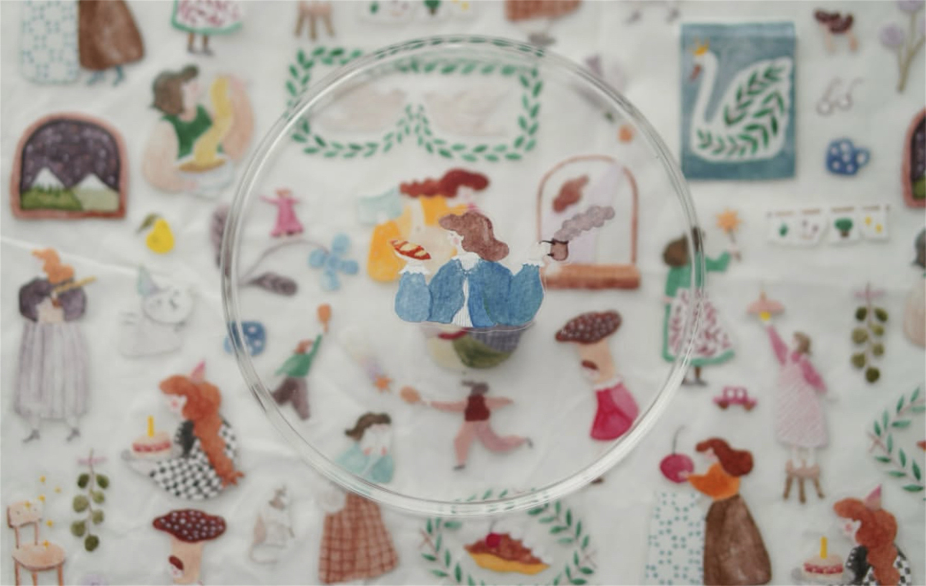 1 Loop Ivy Snow Vintage A Love - Washi Tape Set 리뷰 및 가격