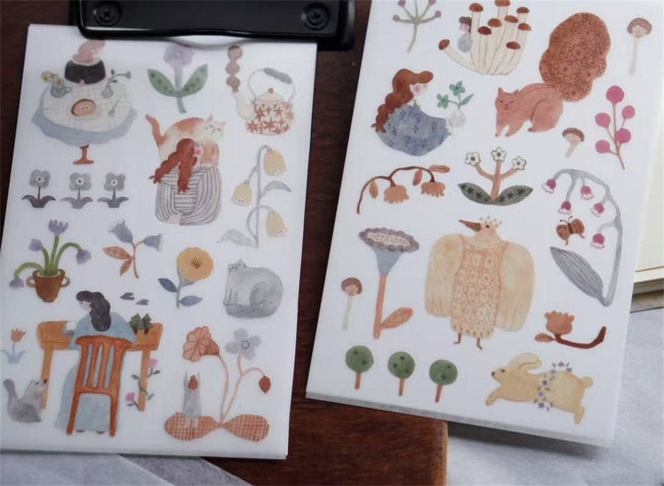 1 Loop Ivy Snow Vintage A Love - Washi Tape Set 리뷰 및 가격