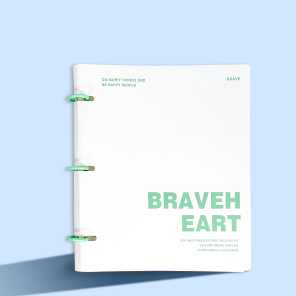 3 Ring Loose-leaf File Folder  - Paper Punch 3 Hole 리뷰 및 가격