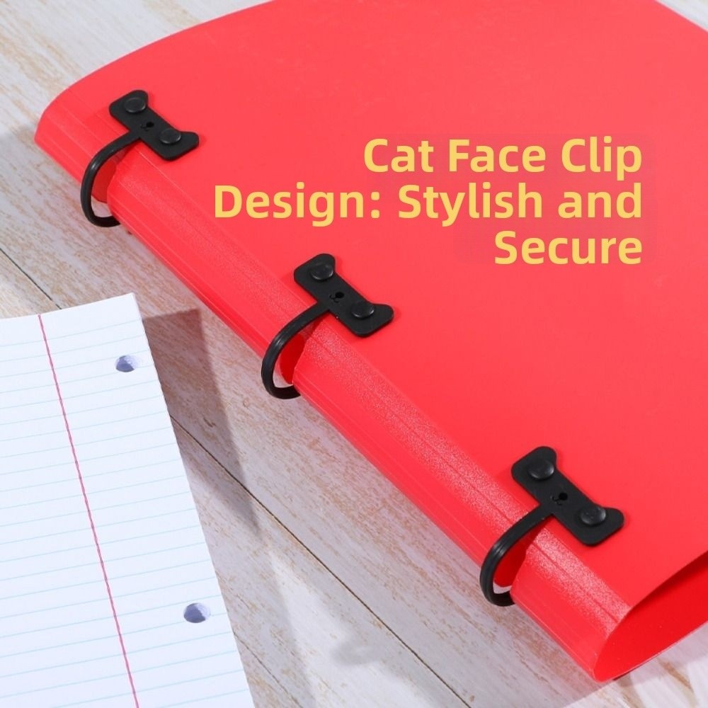 3 Ring Loose-leaf File Folder  - Paper Punch 3 Hole 리뷰 및 가격