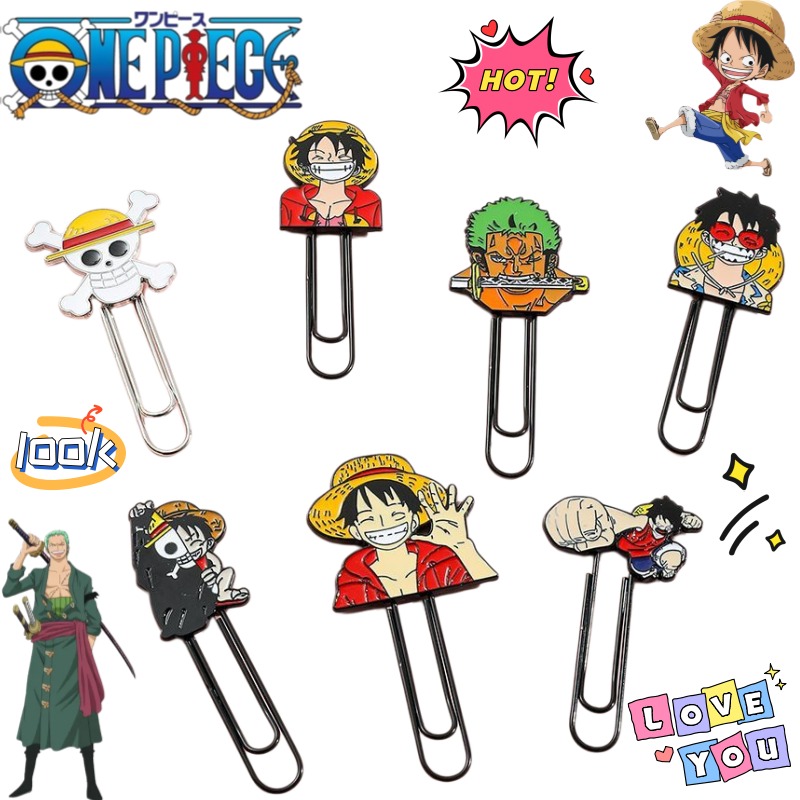 New One Piece Luffy Roronoa Zo - Paperclip Magnetic Set 리뷰 및 가격