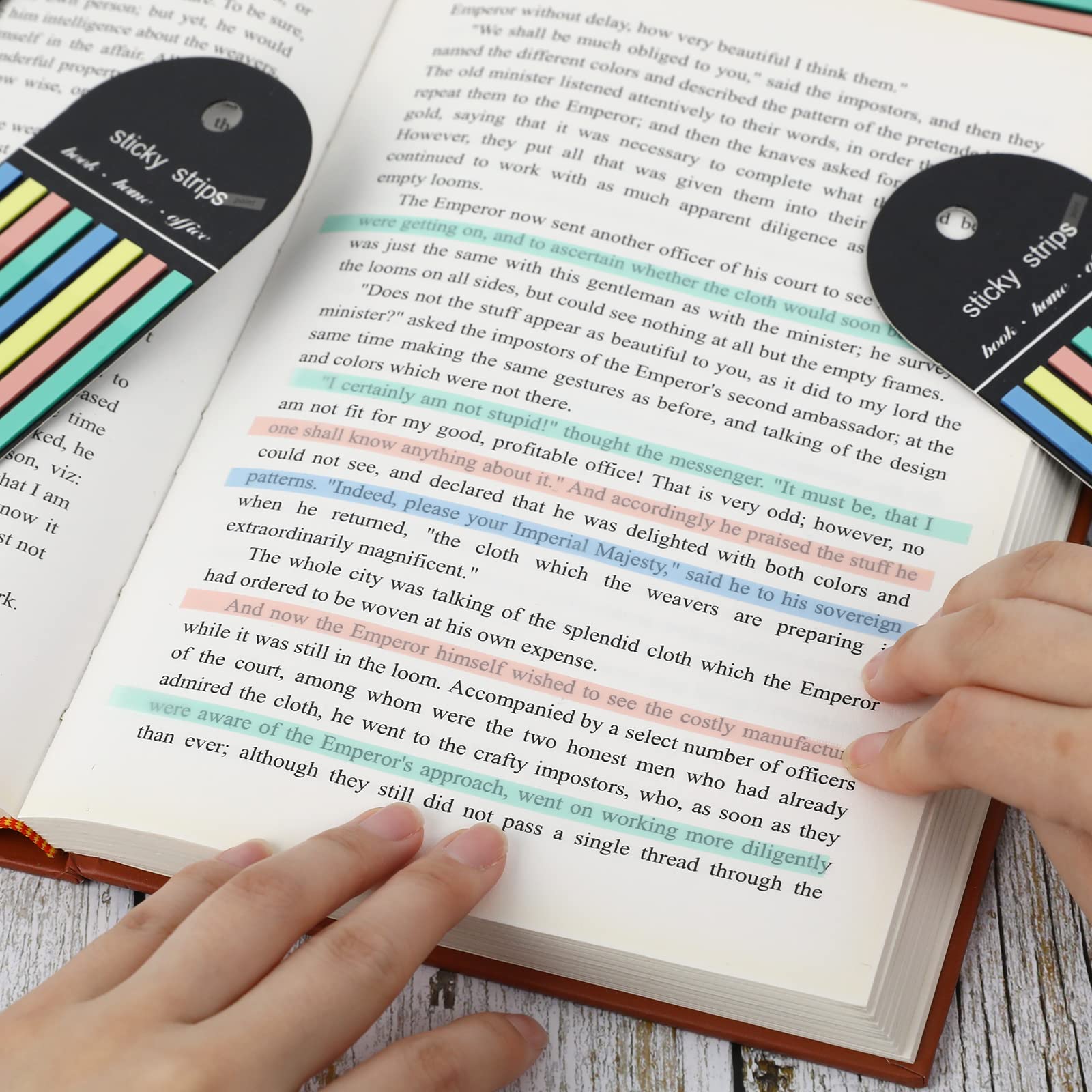 Multi-colored Long Strip Index - Index Tab Divider 리뷰 및 가격