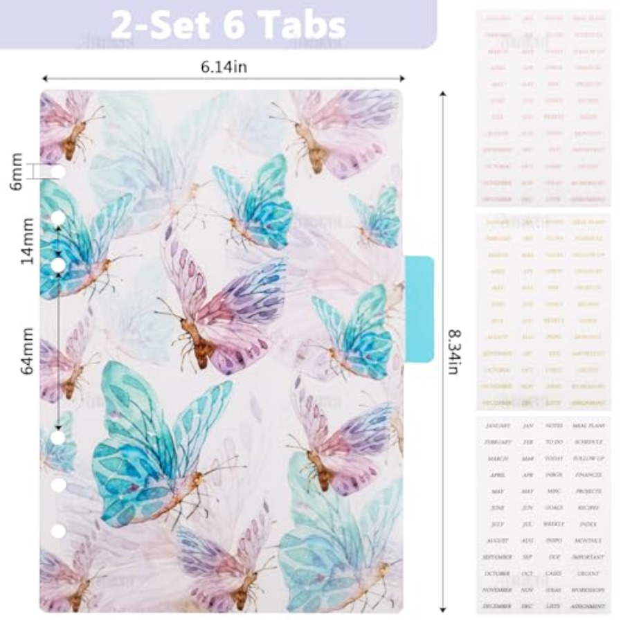 , 12 Pack Binder Index Divider - Index Tab Divider 리뷰 및 가격