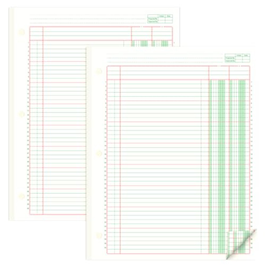 2 Pads 100 Sheets Columnar Ana - Paper Punch 3 Hole 리뷰 및 가격