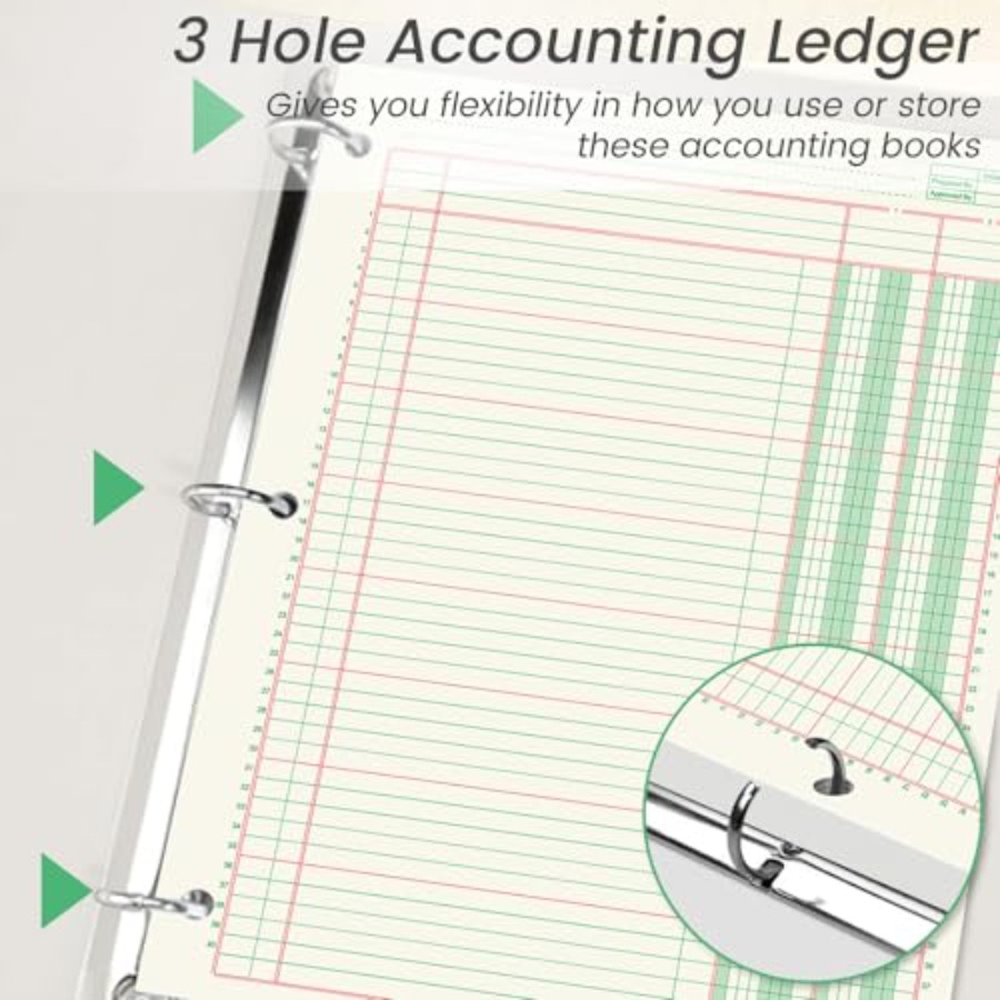 2 Pads 100 Sheets Columnar Ana - Paper Punch 3 Hole 리뷰 및 가격