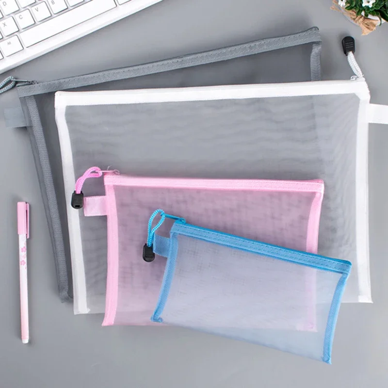 1Pcs A4/A5/A6 Mesh Zipper Pouc - Portfolio Folder Zip 리뷰 및 가격
