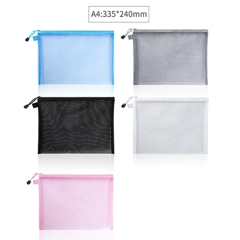 1Pcs A4/A5/A6 Mesh Zipper Pouc - Portfolio Folder Zip 리뷰 및 가격