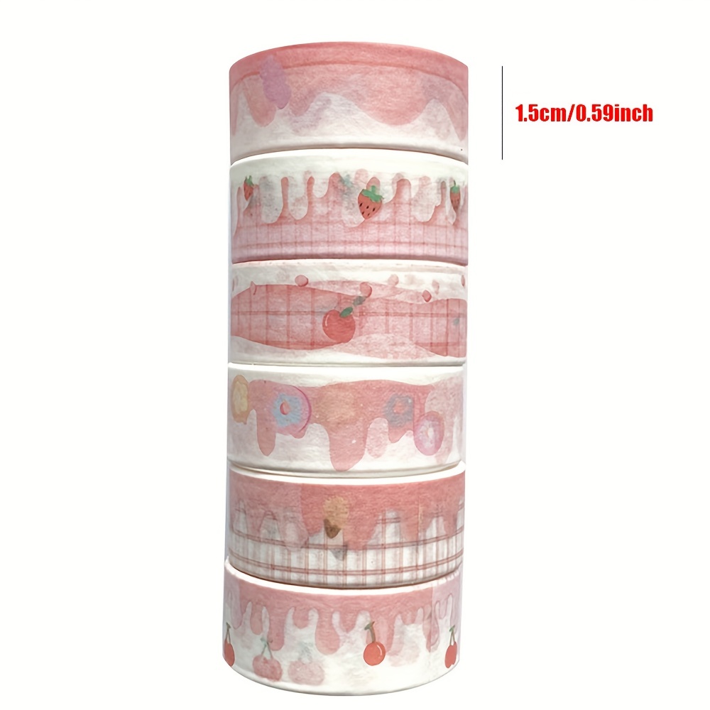 6roll/set Random Color Landsca - Washi Tape Set 리뷰 및 가격