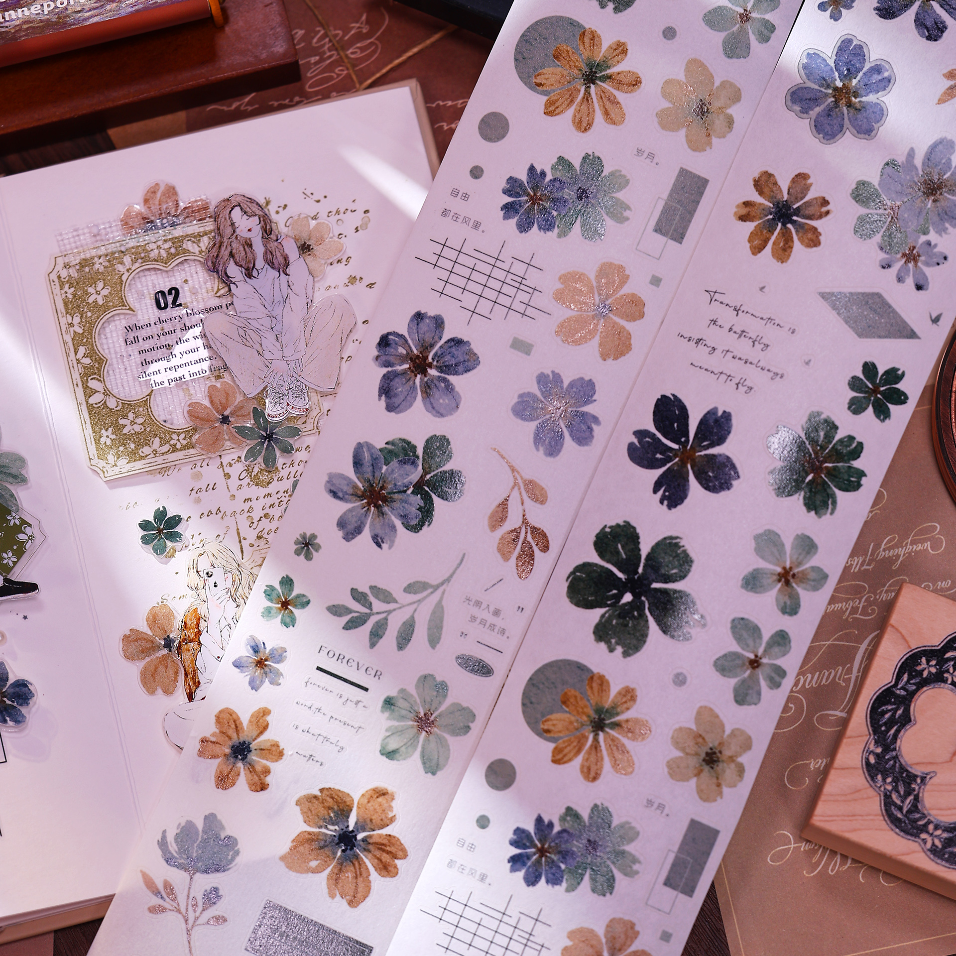 XiaoBaiJia Studio Vintage Yell - Washi Tape Set 리뷰 및 가격