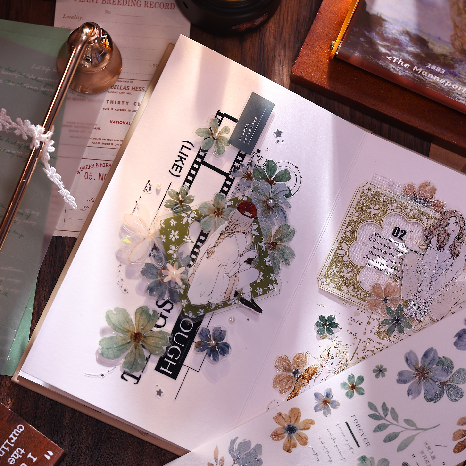 XiaoBaiJia Studio Vintage Yell - Washi Tape Set 리뷰 및 가격
