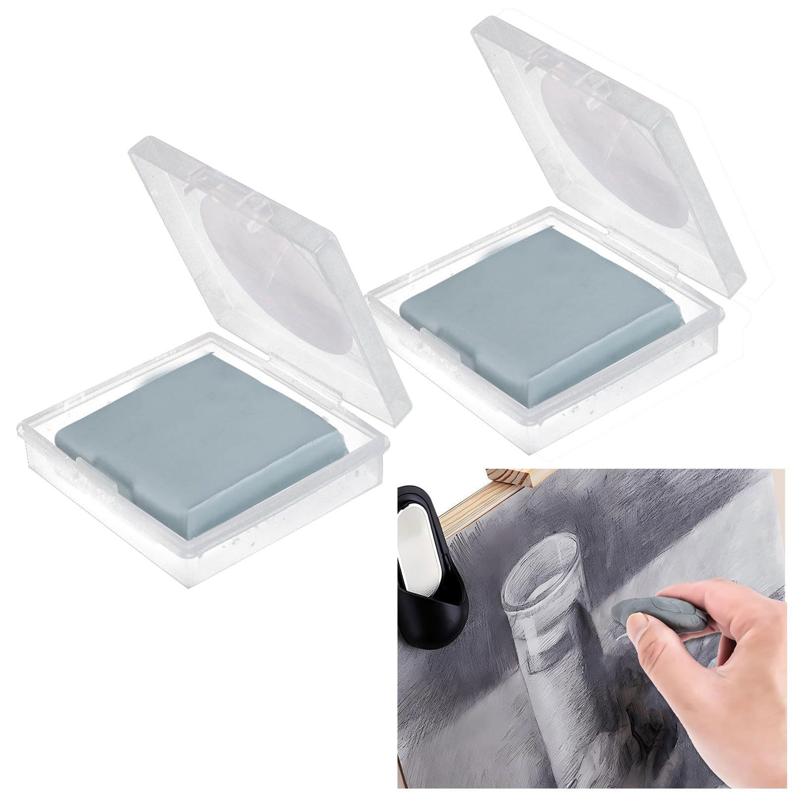 2pcs Kneaded Eraser for Artist - Rubber Eraser Kneaded 리뷰 및 가격
