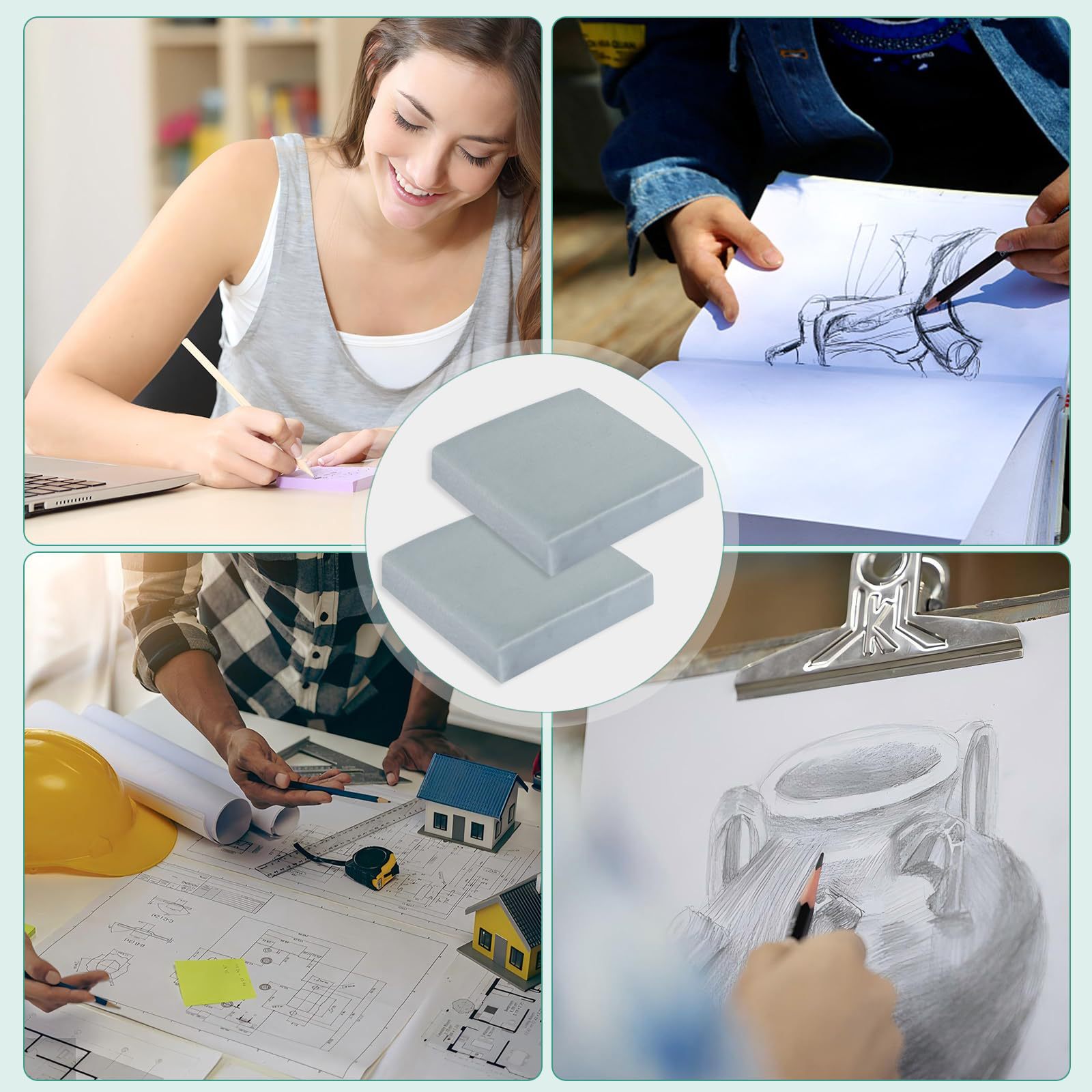 2pcs Kneaded Eraser for Artist - Rubber Eraser Kneaded 리뷰 및 가격