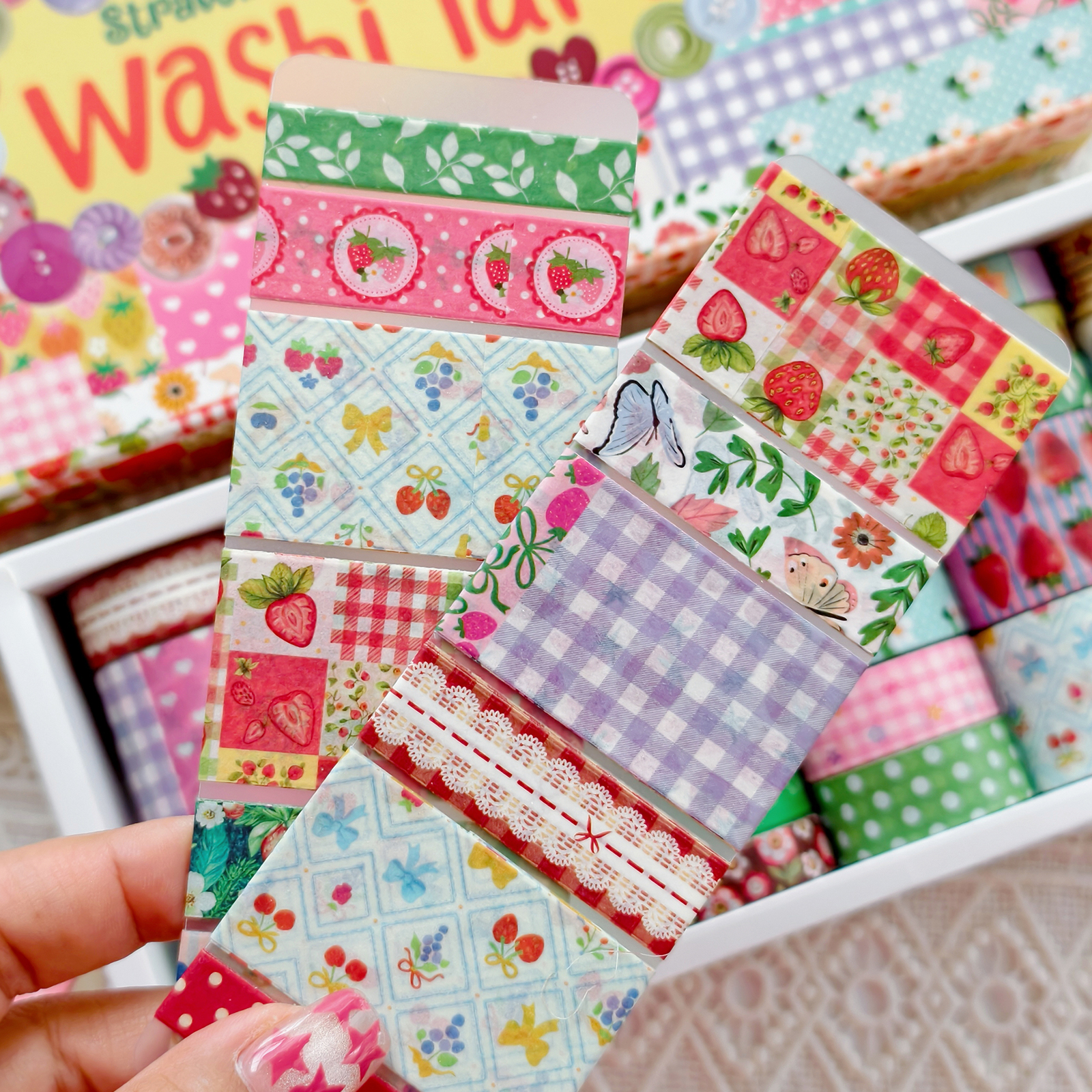 Random Cover 35 Rolls Aestheti - Washi Tape Set 리뷰 및 가격