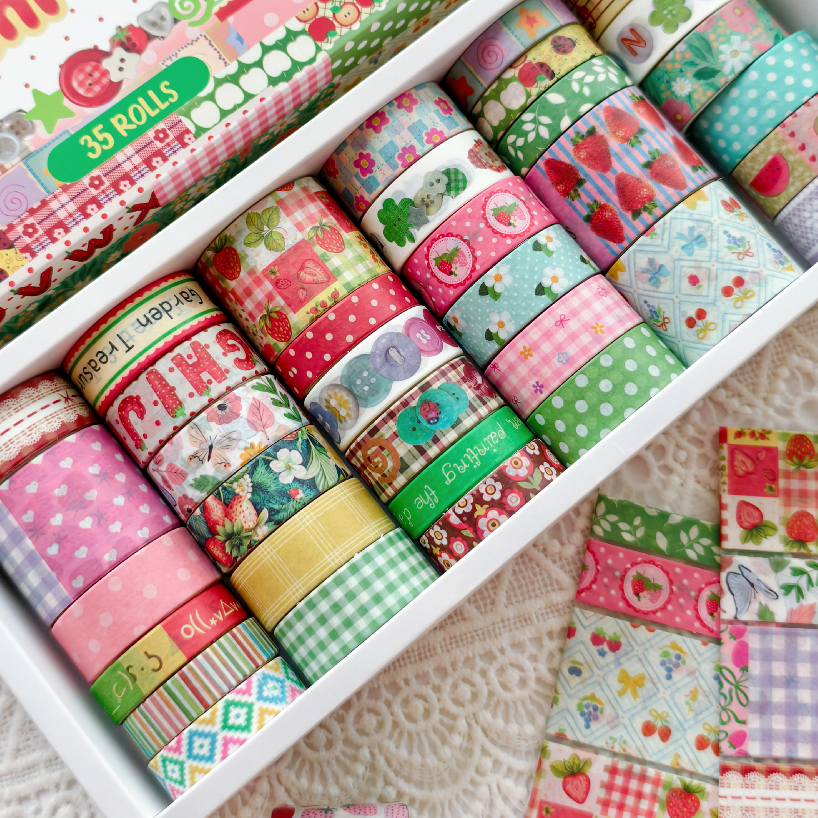 Random Cover 35 Rolls Aestheti - Washi Tape Set 리뷰 및 가격