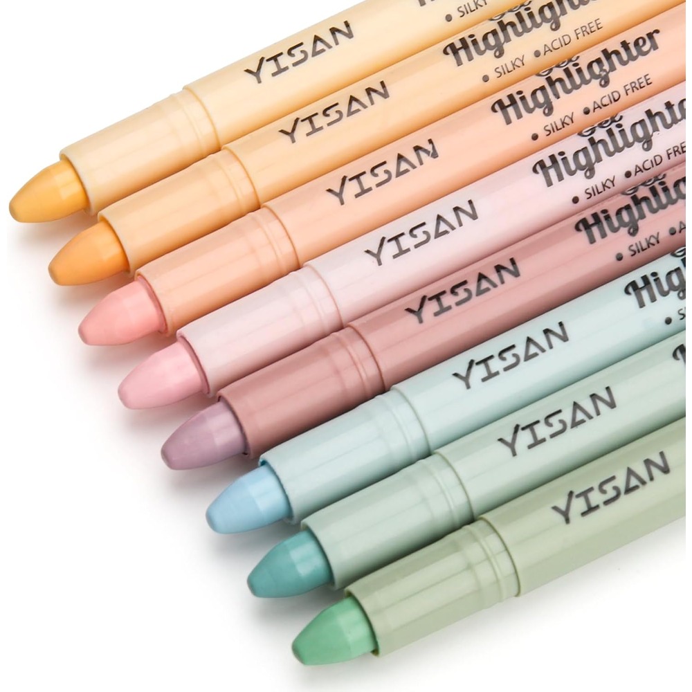 Dry Highlighter Set 8 Pastel C - Highlighter Set Pastel 리뷰 및 가격